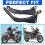 PARK (Nero) Accessori per moto Paramani Paramani Parabrezza per Moto Guzzi V85TT V 85 TT 3