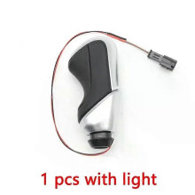 PARK (1 pieza con luz) Perilla de cambio de marchas automática para coche, luz LED para Peugeot 508