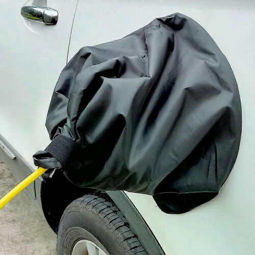 PARK (Silber) EV-Ladegerät-Abdeckung, Autoabdeckung, regendicht, wasserdicht, Auto-Ladeanschluss-Abdeckung, 1