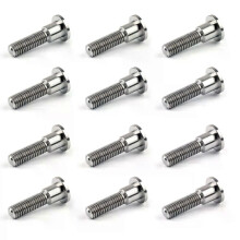 PARK (12kpl) Titanium / Ti M8 x 33mm Suzuki GSXR levyjarrun roottorin pultti