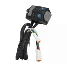 PARK(D-tyylinen)Vedenpitävä Vasen Oikea Moottoripyörän Ajovalon Suuntavalo Torvi Kill Switch For KTM