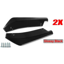 PARK (nero lucido) 2 pezzi per BMW X5 X7 E46 E91 E90 E93 E81 E82 E87 E60 E65 paraurti posteriore diffusore