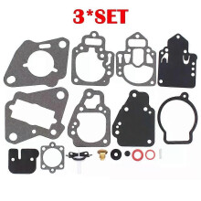 PARK (3 set) boot Motor 1395-9761 Vergaser Reparatur Kit Für Mercury Mariner Außenbordmotor 8HP 99HP