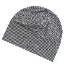 PARK (1 Stück Streifen) Erwachsene Männer Frauen Baumwolle Nachtmütze Plain Schlafmütze Beanie Soft