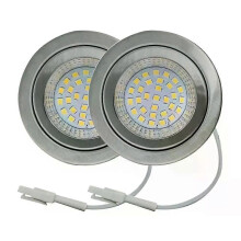 PARK (blanc chaud 3Â 000 K) Lot de 2 ampoules LED pour hotte aspirante 25 W 220-240 V pour trou de 60