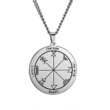 PARK (1 P di Giove) La mia forma Chiave di Salomone Amuleto Collana lunga da uomo Primo Secondo Quinto