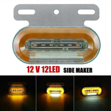PARK (1 Stück) 1/2 Stück 12 V 12 LED Seitenmarkierungsleuchten Auto Außenleuchten Signalanzeigelampen