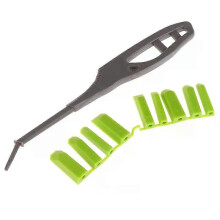 PARK (A-1PC) Kit de herramientas de acabado para raspador angular de pegamento de vidrio, sellador y