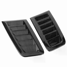 PARK(A1)2kpl Yleiskäyttöinen konepellin tuuletusaukot Konepellin auton ulkoosat Focus RS MK2 Style -hiilikuitulle