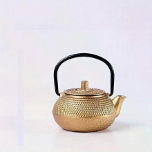 PARK (oro) 1PC Mini 50ml Set teiera giapponese in ghisa Teiera divertente Bollitore Bicchieri Infusori