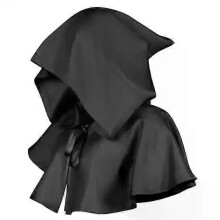 PARK (Erwachsene, groß) Herren-Tunika mit Kapuze, Umhang, Ritter, schickes cooles Cosplay-Kostüm, Halloween-Kostüm,