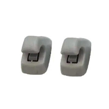 PARK (2X) für Chevrolet Spark 2011 2012 2013 2014 2015 Auto Sonnenschutz Clip Grau Auto Sonnenschutz