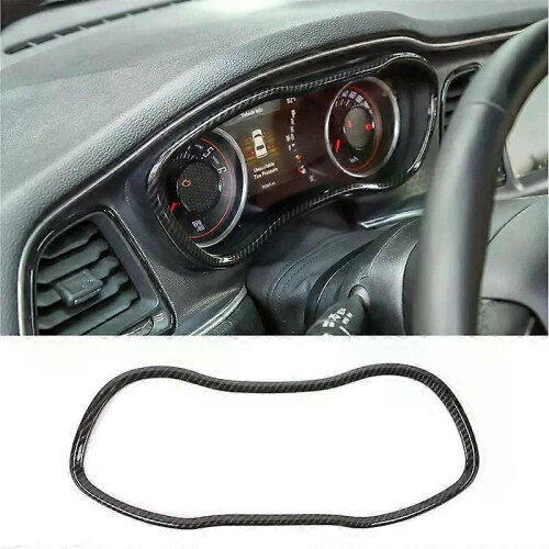 PARK (Schwarz) für Dodge Challenger 2015-Auto Dashboard Instrument Panel Dekorative Abdeckung Trim ABS
