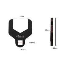 PARK (41 mm) 41/46 mm Wasserpumpenschlüssel für GM 16L Zahnriemenspanner-Entfernungswerkzeug Auto-Timing-Pumpe