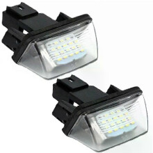 PARK(2PCS)1/2kpl Auton LED rekisterikilven valo Citroen C3 C4 C5 Berlingo Saxo Xsara Picasso For