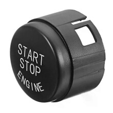 PARK (schwarz) Auto Start Stop Engine Push Button Switch Cover für BMW F01 F02 F10 F11 F12 ABS Autozubehör