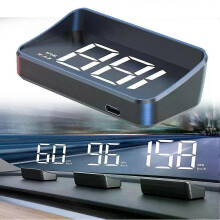 PARK(KMH) auton nopeusmittari HUD GPS M2 HD Head Up Display Digitaalinen nopeusmittari tuulilasiprojektori