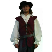 PARK (5XL) Mittelalterliche Wikinger-Halloween-Kostüme Herbst-Freizeithemden Steampunk Cosplay Bandage
