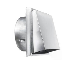PARK (150 mm) Presa d'aria in acciaio inox, presa d'aria a parete e soffitto, tappo di ventilazione
