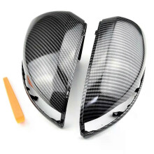 PARK (Kohlefaser) Für Mercedes Benz C GLC S E-Klasse W205 X253 W222 W213 W238 Ersatz Carbon Black Side