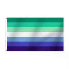 PARK (90 x 150 cm) 3 x 5 Ft Mlm Vincian Pride -lippu Patroclian LGBT-liput