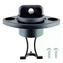 PARK (schwarz) 1pc Marine Ablauf Stecker Nylon Oval Transom Bung Hull Loch Entwässerung Abdichtung Stecker
