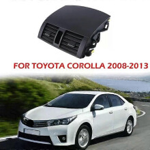 PARK (Schwarz) Center Dash A/C Outlet Air Vent Panel Für Toyota Corolla 2008-2013
