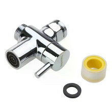PARK (para cromo) Manguera de ducha interior de 22 mm y exterior de 24 mm Grifo de agua Separador de