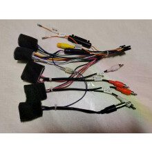 PARK(T-tyyppi) Car Stereo 20 PIN johtosarjan liitinsovitin 1/2DIN Android virtajohtosarja Toyotalle