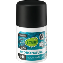 2x alverde NATURKOSMETIK MEN Moisturizing Face Gel 50 ml