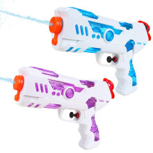 Water Gun Toy Set - 2 Small Water Spray Guns for Kids, Ideal for Summer Outdoor Beach Pool Parties, Gift for Boys and Girls