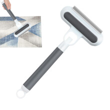 Cat Hair Care Brush, Detangling Brush for Cats, Portable Hair Removal Tool for Clothing, Bedding, Carpets, Gray