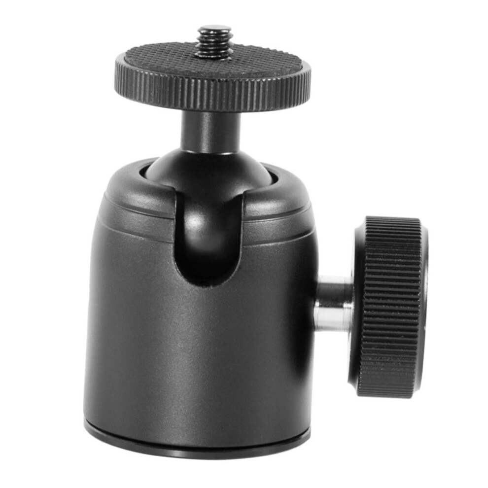 Camera Gimbal Tripod Stand Set With Microphone Holder For Video Camera And Mobile Phone, Aluminium Alloy, Black 6038364674852