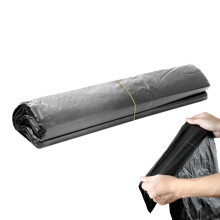 Trash bags for trash cans, 25 pieces coffee trash bags, Biodegradable, 120L, Strong and tear-resistant
