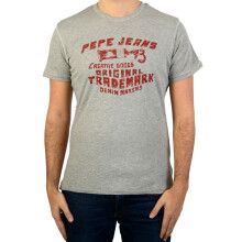 Tee-Shirt Pepe Jeans Janvan - Gris clair