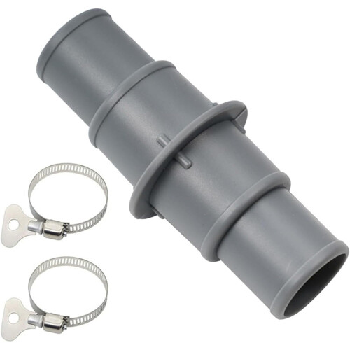 Pool Vacuum Hose Connector Adapter for Filter Pump Compatibility, Durable Pool Maintenance Supply, 1 Set 1