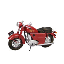 Miniature Motor Vehicle Models for Happy 250 Classic Motorcycle Model Die-Cast Racing Souvenir Home Décor Ornament