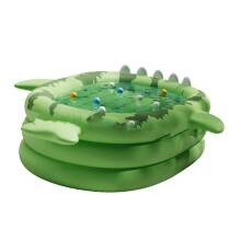 Inflatable Baby Pool for Summer, PVC Quick Inflate and Deflate, Outdoor Garden Float Lounge for Kids