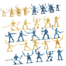 100 Pirate Skeleton Models - Miniature Pirate Figures for Sandboxes, Pirate Playsets, and Soldier Toy Collections