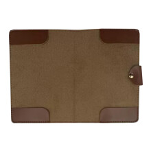 Yardage Book Cover - Premium Brown Golf Scorecard Holder | Durable Scorecard Sleeve for Organized Scoring in Tournaments