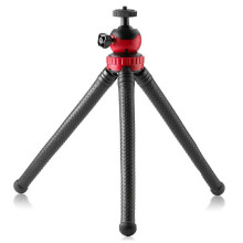 Flexible Tripod for Portable Fan with 1/4" Screw, Compatible with Camping Fans, Cameras, and Mobile Phones
