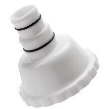 Skimmer Attachment Swimming Pool Vacuum Adapter PVC Compatible with 1.5 Inch Connection Heads Pool Accessory