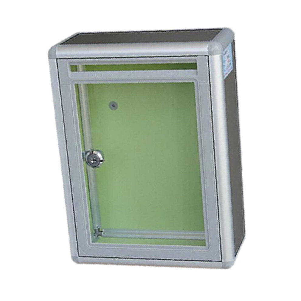 Suggestion Box With Lock, Wall-Mounted Letterbox, Clear Mailbox For Office, School, Hotel Use, Secure Money Box 6947110540979