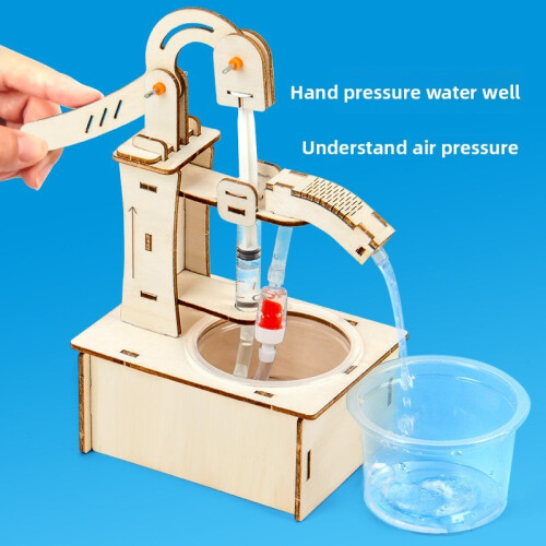 Experiment Children Physics Diy Playset Hand Water Pump For Fun And Learning