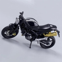 795 Monster Diecast Model 1:18 Scale Motorcycle Simulation Black Collectible Toy for Kids