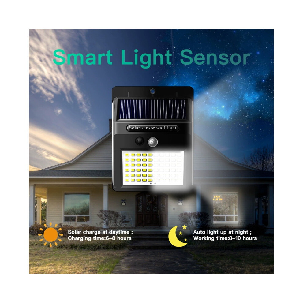 Security Solar 140led Light Outdoor Motion Sensor Lamp For Garden Courtyard Wall-image-OPC-PK2GM5V-NEW