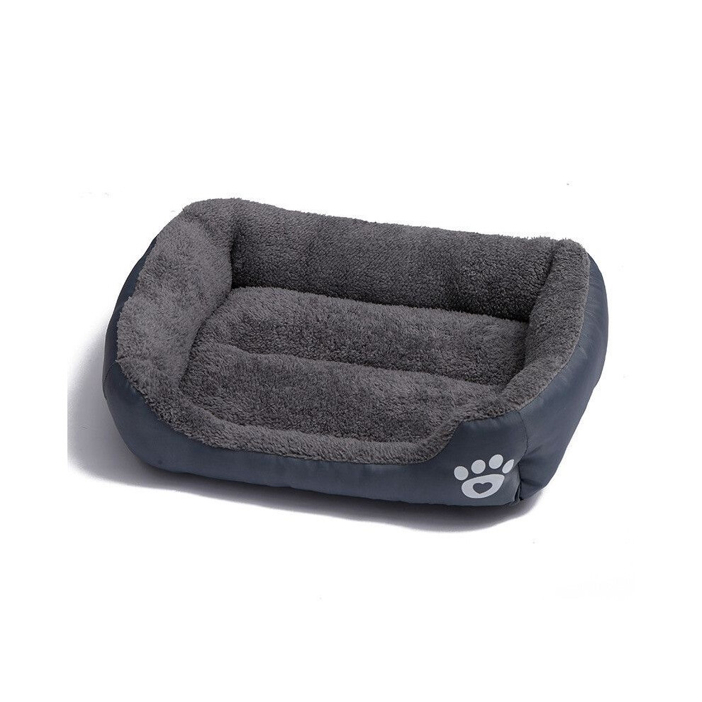 (, 54*42Cm/21.26*16.54In) Bed Dog Pet Orthopedic Large Dog Beds Dog House Nest Kennel For Cat Xxxl Puppy Gray