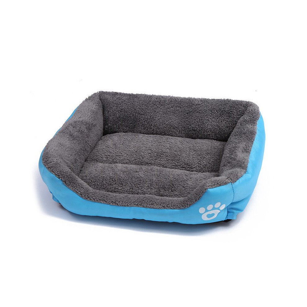 (, 54*42Cm/21.26*16.54In) Bed Dog Pet Orthopedic Large Dog Beds Dog House Nest Kennel For Cat Xxxl Puppy Blue