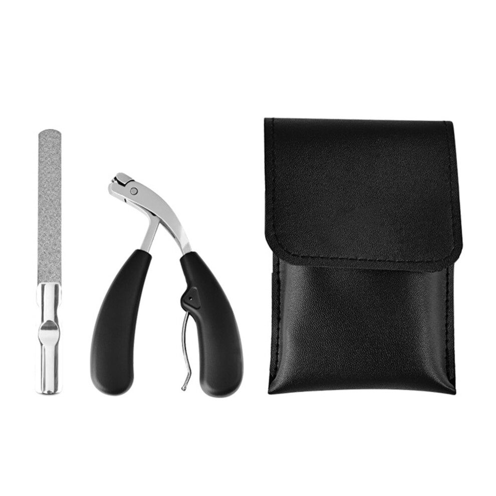 Nail Clipper with Wide Jaw, Toenail Clipper for Thick Nails, Stainless Steel, Heavy-Duty Nail Trimmer