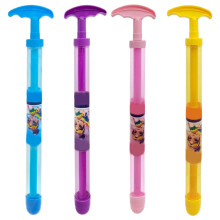 Water Gun for Kids, 4-Pack 15-Inch Plastic Water Shooter with Grip, High Range Outdoor Pool Beach Play Toy